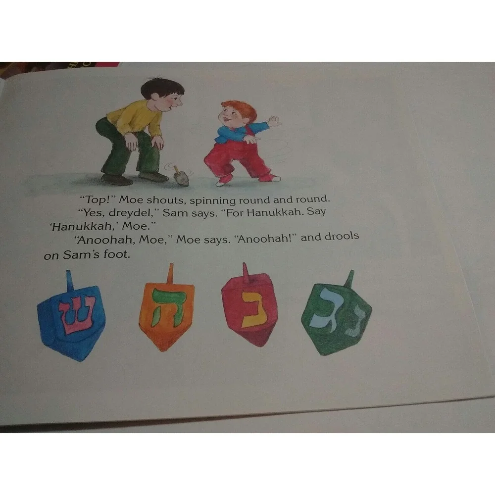 Lot‎ Of 2 Hanukkah Kids Picture Books 